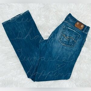 Goldsign Relaxed Fit Blue Jeans